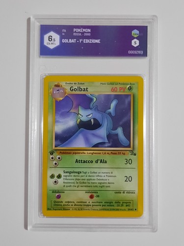 Pokemon carta gradata golbat - carta,