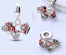 Charm Casco Moto Moto Placcato