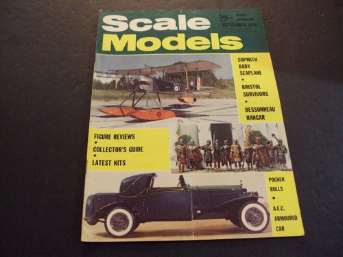 Scale models sep 1970 - models,