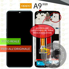 DISPLAY OPPO A9 2020 CPH1937 CPH1939 CPH1941 FRAME SCHERMO LCD + TOUCH VETRO