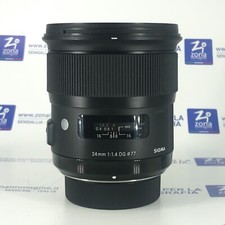 Obiettivo SIGMA 24 mm f1.4 DG X NIKON + GARANZIA USATO