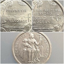Monnaie Polynesie Francaise 50 Centimes 1 2 5 Francs 1949 2015 Choisissez