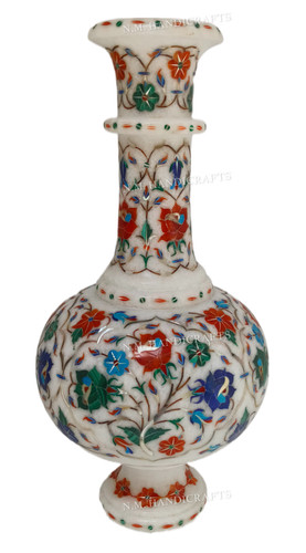 Vaso marmo intarsio - in, da