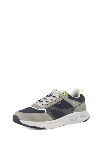 Sneakers stringate uomo grigio