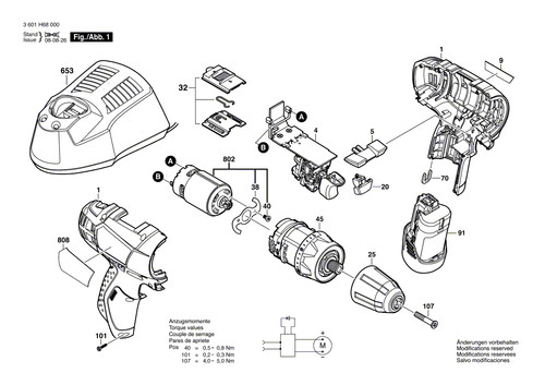 Bosch ricambi per trapano - bosch,
