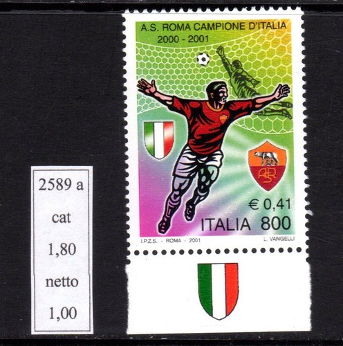 Roma campione italia 2001 - d'italia,
