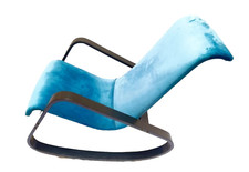 SEDIA SDRAIO POLTRONA DONDOLO LUIGI CRASSEVIG  DESIGN VINTAGE MODERNARIATO ITALY