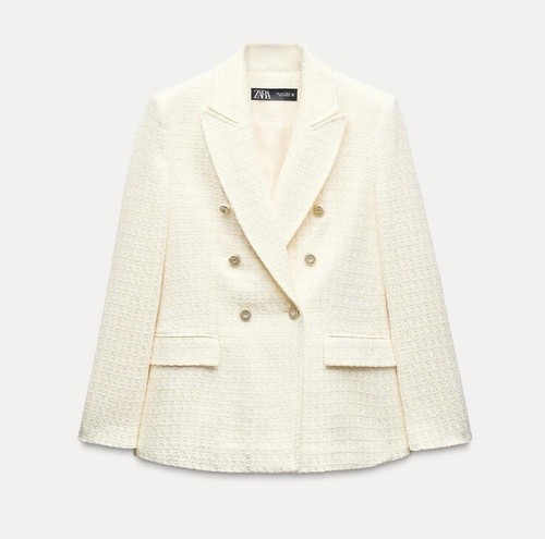 Giacca blazer doppiopetto zara - doppiopetto,