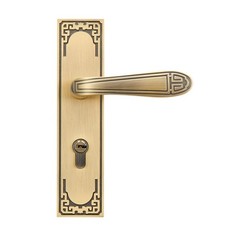 Serrure de porte intérieure chambre d'hôtel multicouche galvanoplastie résist