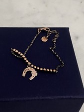 Rue Des Mille Bracciale Oro Rosa Con Ciondolo Porta Fortuna