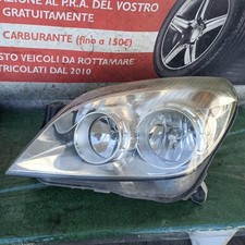 Faro Fanale Proiettore Anteriore Sinistro SX Opel Astra H 2007 3 Serie