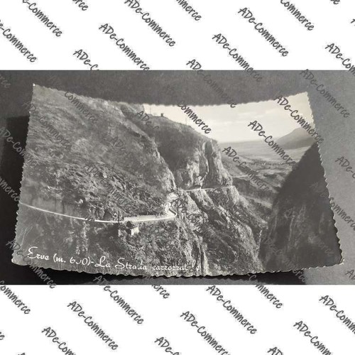 Cartolina erve la strada - erve,