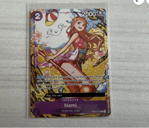 One piece card - one,