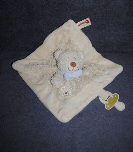 Doudou plat ours nicotoy - 🍀doudou,