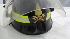 CASCO ELMO PROTETTIVO VVF. CON VISIERA  ANNI 70