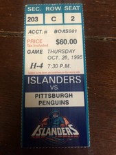 mario lemieux500th goal ticket