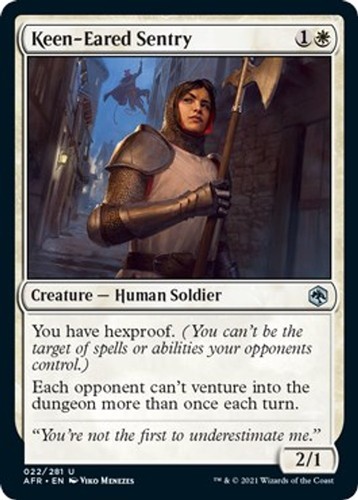 Keen eared sentry - keen-eared,