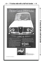 Poster Lancia 2000 Berlina