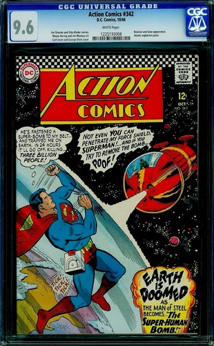 Action comics 342 cgc 6 - comics, #342
