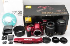 Nikon D3100 DSLR rossa come