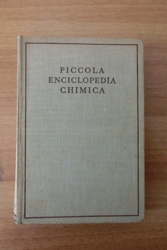 "Piccola enciclopedia chimica"