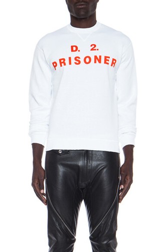 Felpa dsquared2 bianca con - dsquared2,
