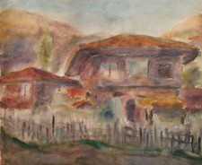 Dipinto vintage acquerello