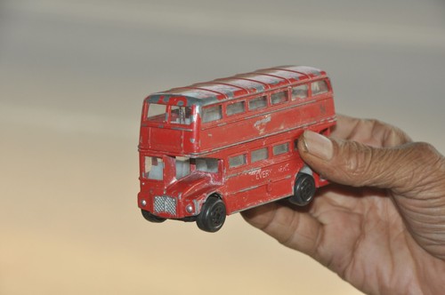Rosso vintage autobus due - rosso,