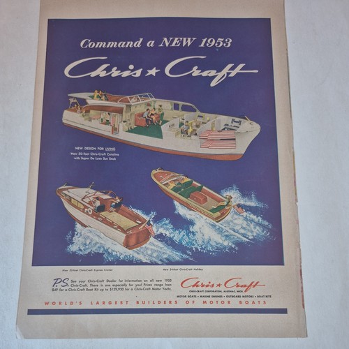 1953 chris craft boat - 1953,