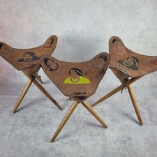 3 sgabelli vintage originali