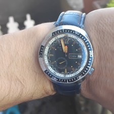 Orologio da polso Elettra Gt  Vintage Uomo Diver Anni 70 Manuale Revisionato