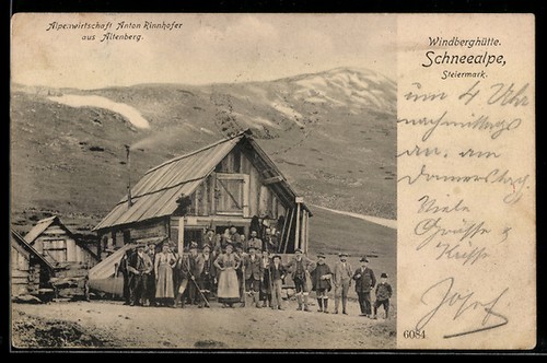 Cartolina rifugio - cartolina,