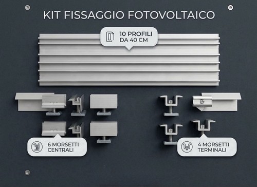 Kit fissaggio fotovoltaico - ,