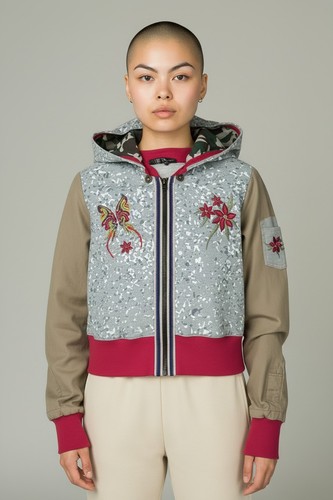 Tst superior felpa crop donna - felpa,