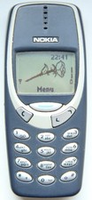 Nokia 3310 blu 2G GSM 900-1800