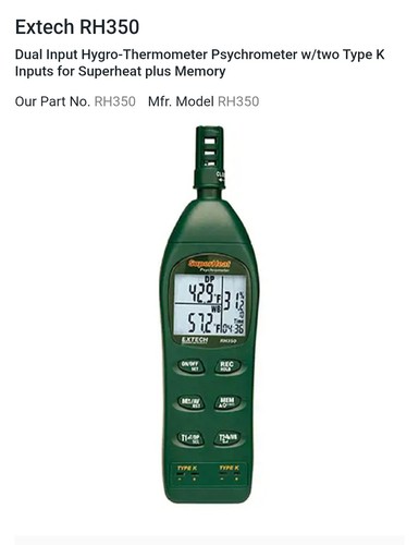Nuovo extech rh350 - nuovo,