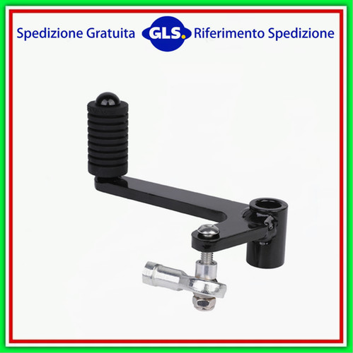 Leva pedale cambio nero - leva,