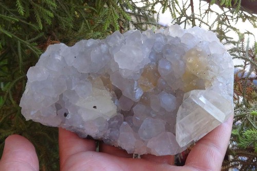 Sfere calcite fluorite - di,
