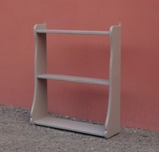 Scaffale pensile libreria a ripiani da appendere, laccato Shabby Chic, H 90 cm!