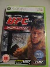 UFC UNDISPUTED 2009 - XBOX 360 - OTTIME CONDIZIONI COPERTINA ENG