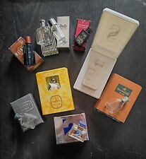 Lotto 9 miniature VUOTE profumi mignon vintage (Chanel, Arrogance, Couturier...)