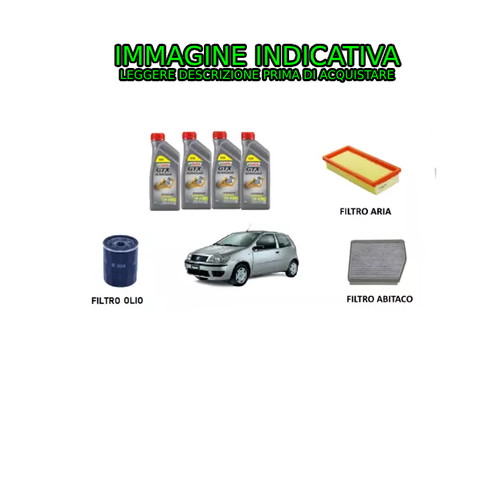 Kit tagliando filtri olio - filtri+olio, 4