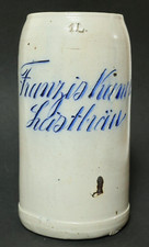 Vecchio boccale da birra Franziskaner Performance Bräu München boccale da birra boccale birra pietra