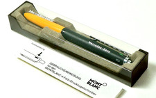 MONTBLANC-CARRERA 570, penna a sfera pubblicitaria 4 colori "Mercedes-Benz" in confezione originale.  (B87)