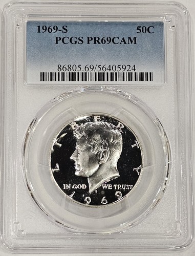 1969 kennedy mezzo dollaro - 1969-s,