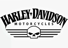 Coppia adesivi harley davidson