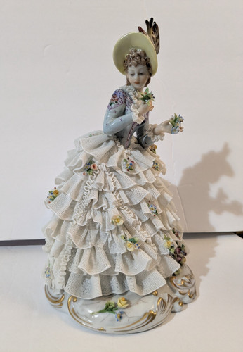 Vintage capodimonte pizzo - capodimonte,