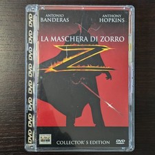LA MASCHERA DI ZORRO con Banderas e Anthony Hopkins DVD SUPER JEWEL BOX