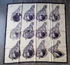 FOULARD Must De Cartier 100%  soie Panthere - Must Cartier SILK SCARF Panther