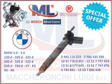 INIETTORE GASOLIO BOSCH 0445116024 0986435394 4732841 2.0 3.0 BMW 120d 320d 520d